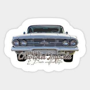 1960 Chevrolet Impala 2 Door Hardtop Sticker